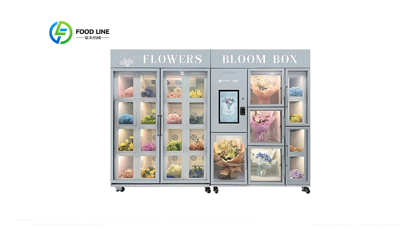 Fresh Flowers, 24/7: Foodline’s Smart Flower Vending Machine