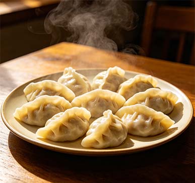 Different Dumpling Shapes