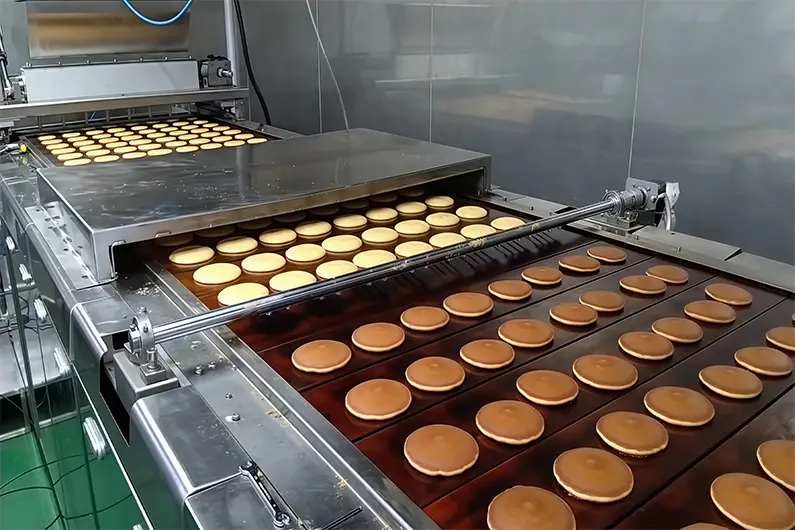 Industrial Dorayaki Making Production Line Industrial Dorayaki Making Production Line
