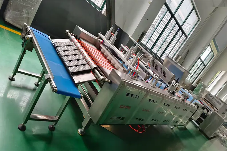 Whole Dorayaki Production Line Side View